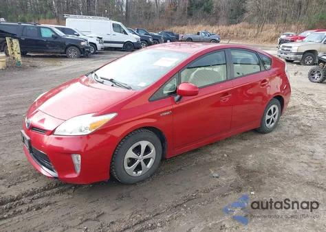 2012 Toyota Prius Two from USA, damaged, VIN JTDKN3DU7C1605804